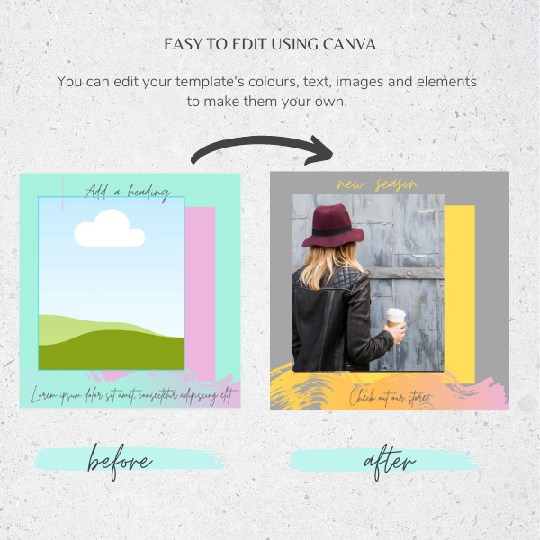 Pastel Canva Template Pack Pastel Canva Template Pack
