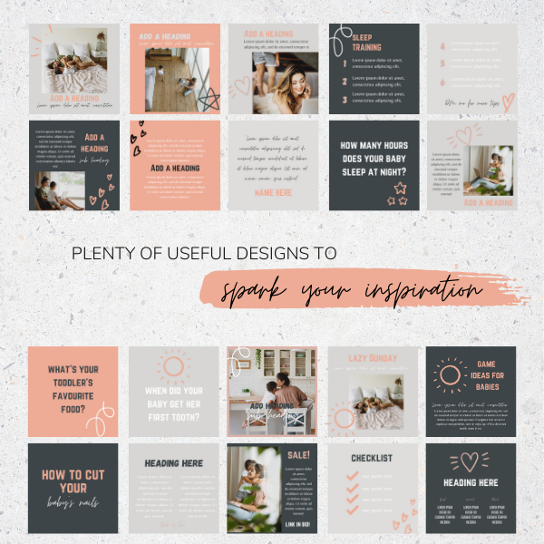 Mother Instagram template Mother Instagram template