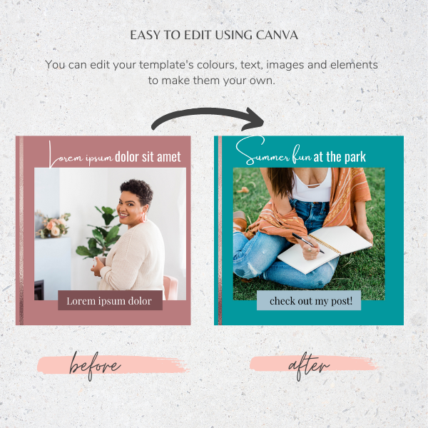 Editable Canva templates Editable Canva templates