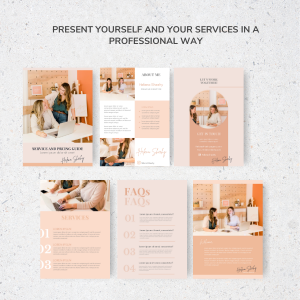 Services and Pricing Guide Template2 Services and Pricing Guide Template2
