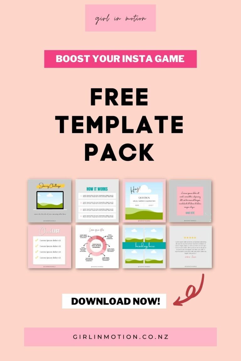 Free Instagram Template pack
