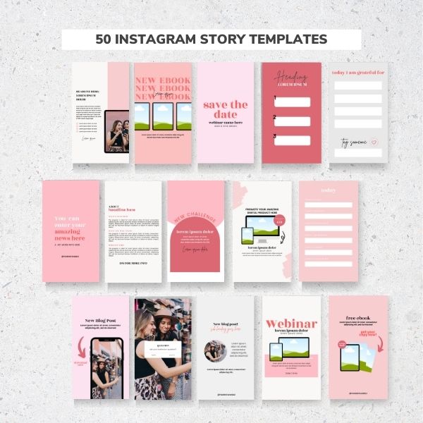 pink-instagram-story-template Pink instagram story template