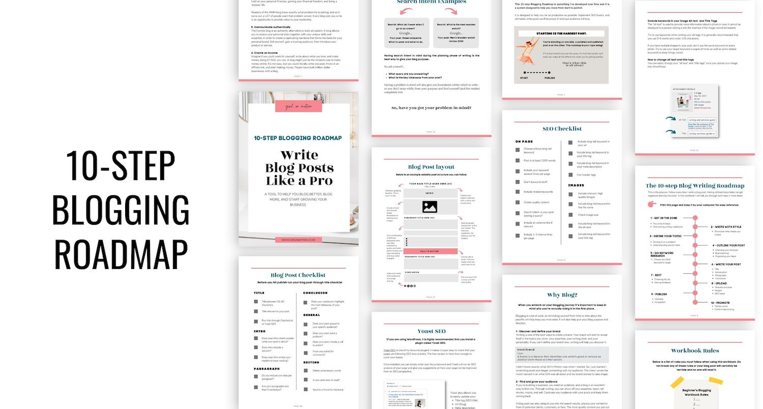 How to write blog posts system