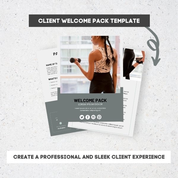 Client welcome pack nutrition Client welcome pack nutrition