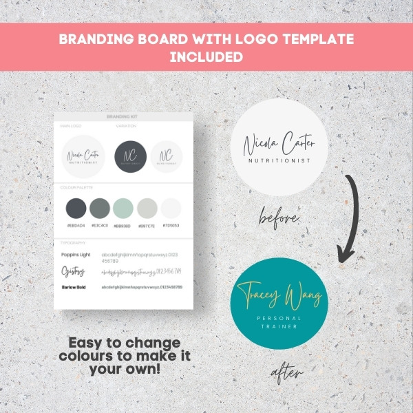 Logo template health and wellness Logo template health and wellness