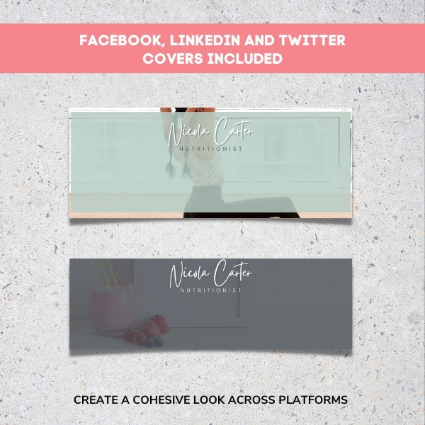 Social Media Covers Fitness & Nutrition Social Media Covers Fitness & Nutrition